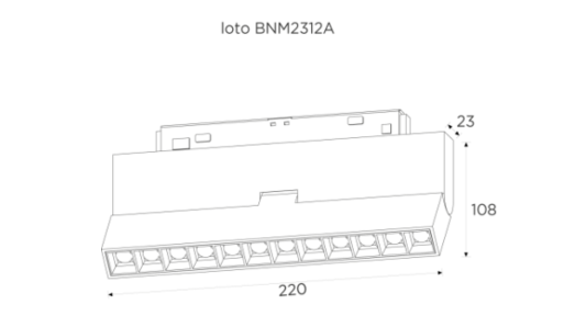 LOTO-AD 12W disegno - scorrimento